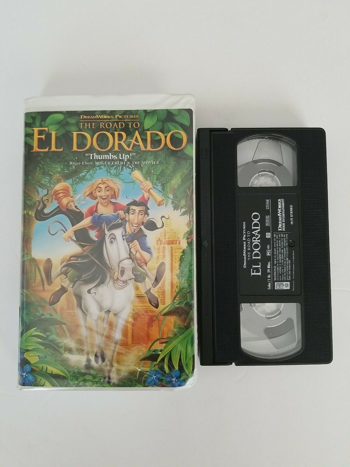 Opening To The Road To El Dorado 2000 Vhs The Road to El Dorado/vhs Tape/cartoon-animation/2000 | Etsy Singapore