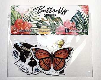 Butterfly Vinyl Stickers