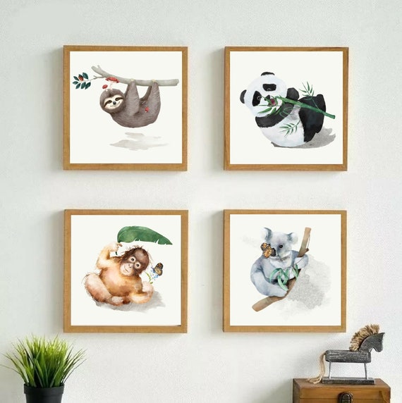 Cute Easy Drawings Panda Drawing Sloth Drawing Monkey Drawing Etsy Cute Easy Drawings Panda Drawing Sloth Drawing Monkey Drawing Etsy