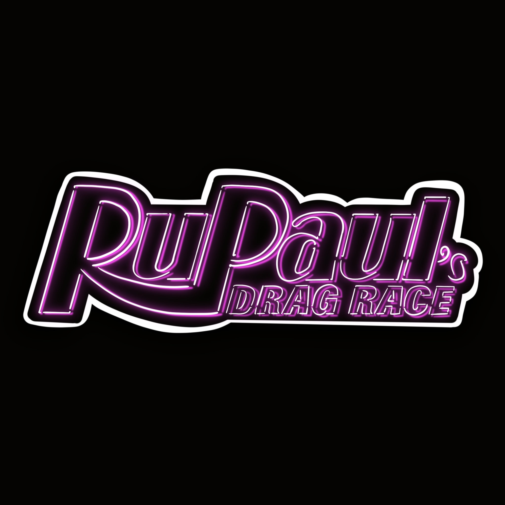 Drag Race Sticker Neon Logo RuPaul's Drag Race Pride | Etsy