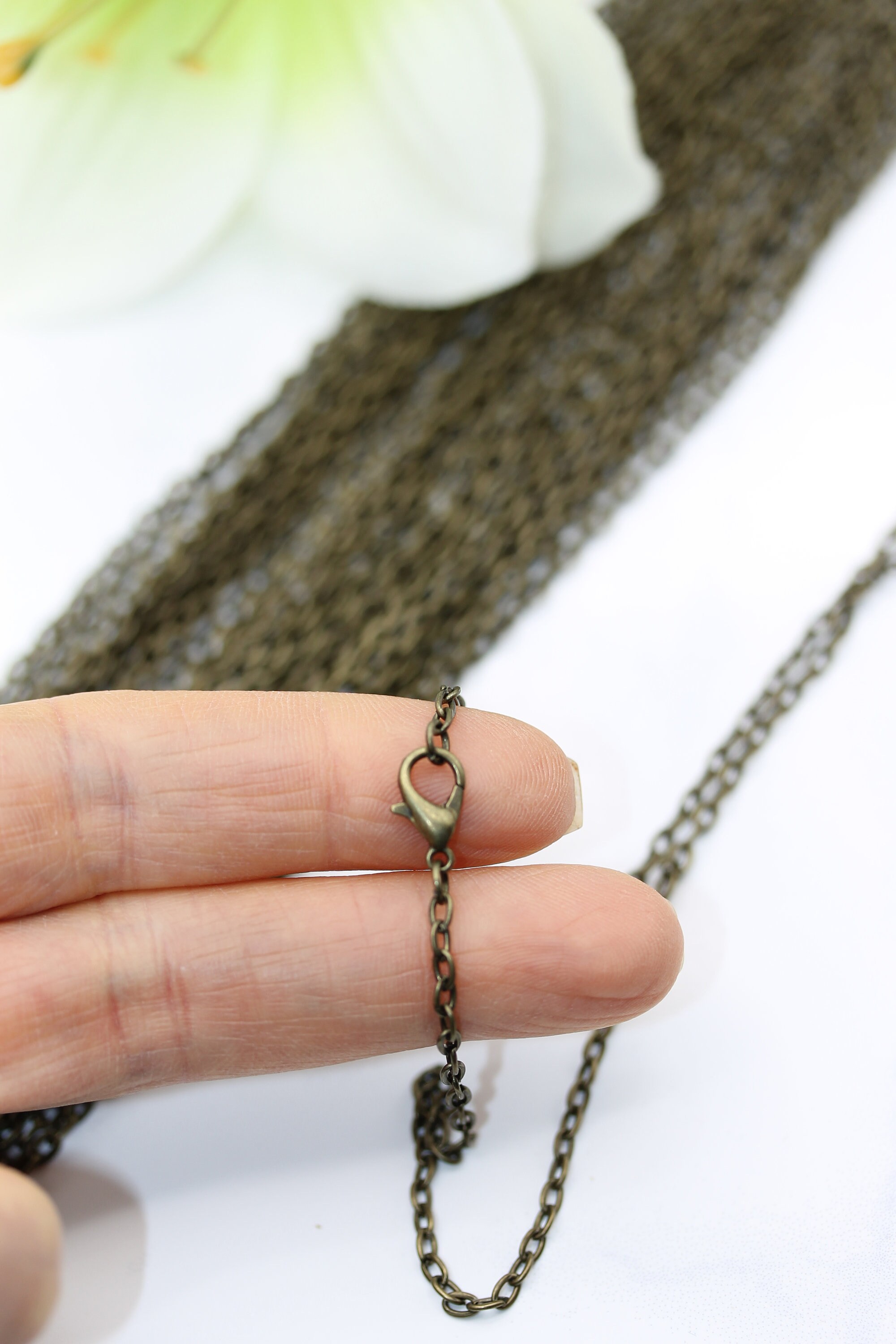 Chains Findings 24 Inch Chains Jewelry Findings Jewelry Etsy UK