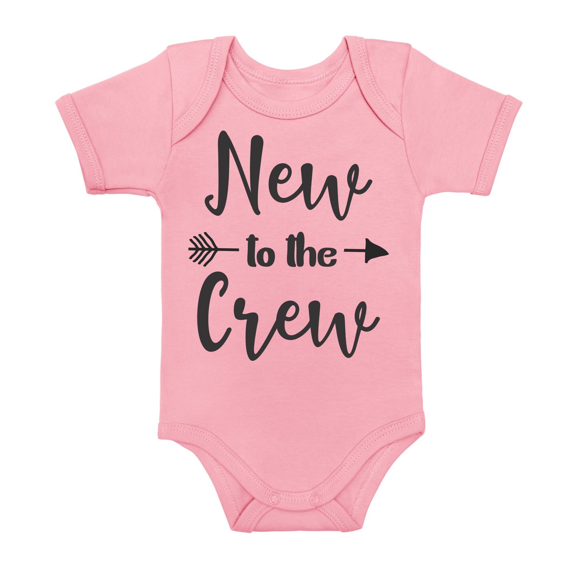 New to the Crew Baby Announcement Onesie Baby Boy Take home Etsy