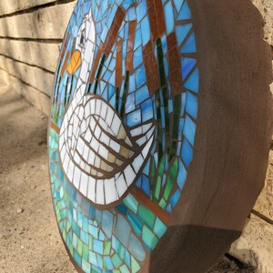 Duck Mosaic Garden Stone - Etsy