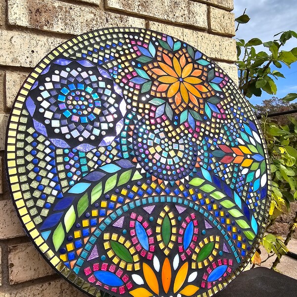 Mosaic Wall Hanging - Etsy