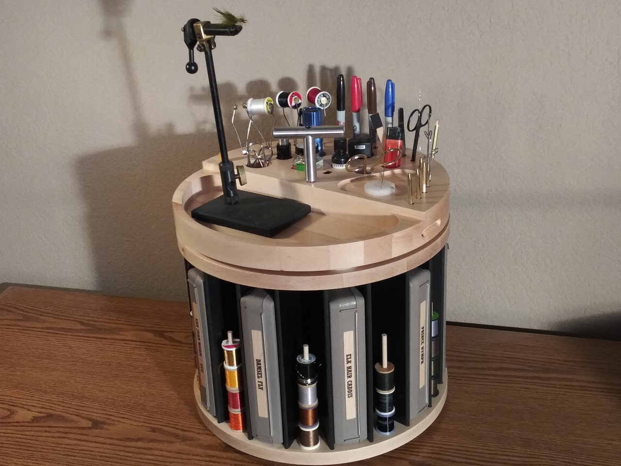Bug House Fly Tying System, Fly Tying Station , Fly Tying , Fly Fishing, Fly Tying Bench, Fly