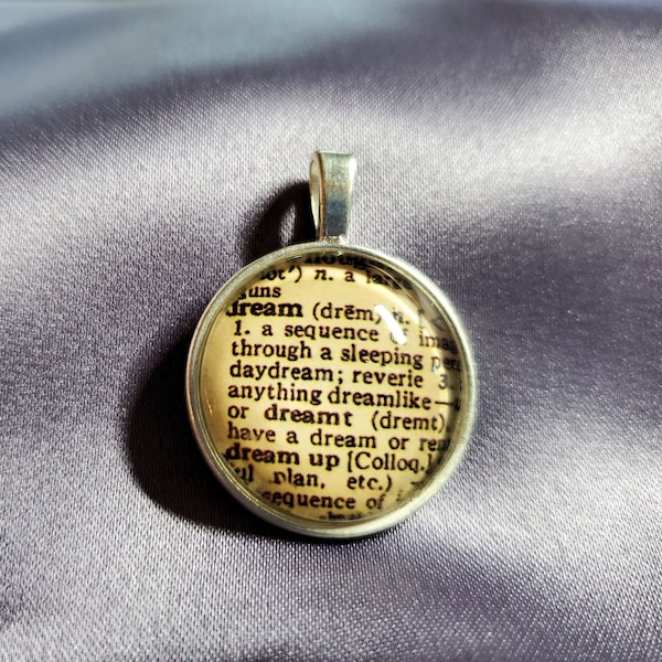 Definition Pendant Etsy