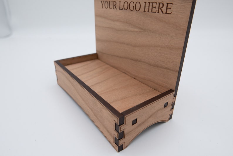 Business Card Holder Logo Space Digital File Etsy