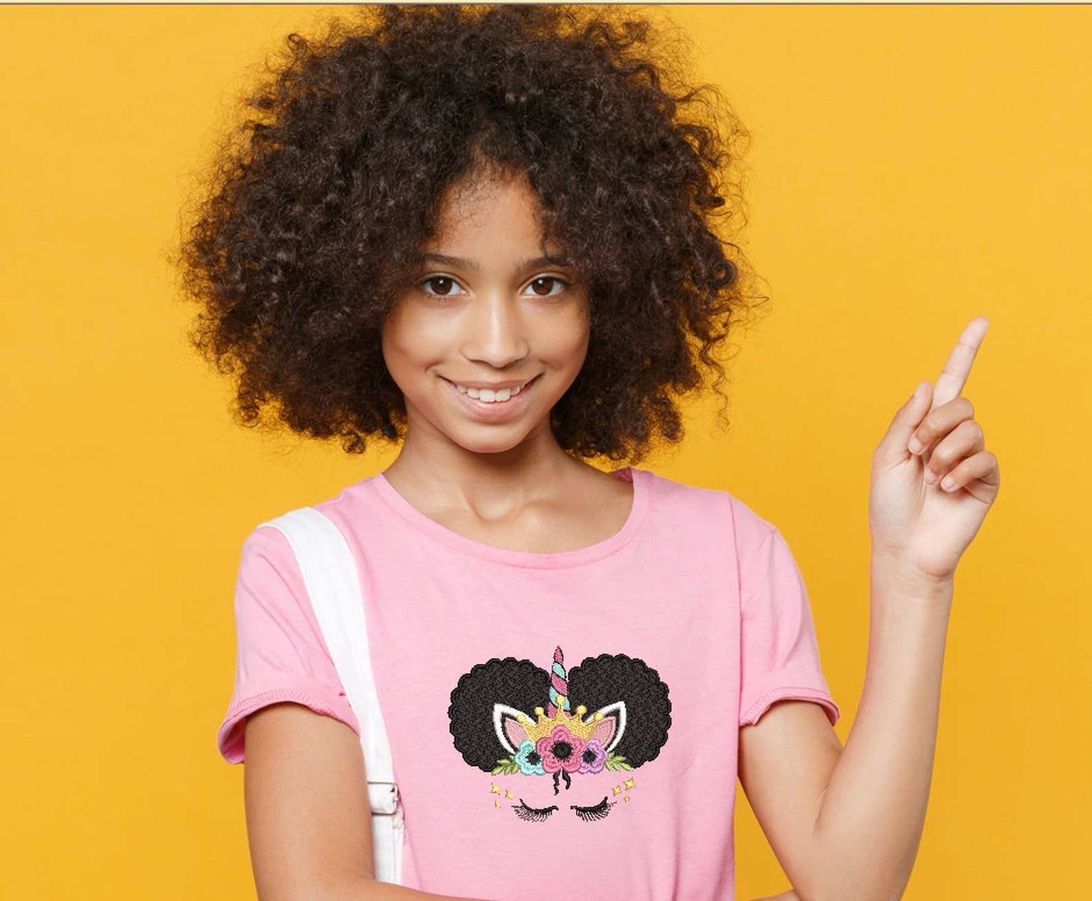 Unicorn afro puffs princess machine embroidery design afro  etsy Unicorn afro puffs princess machine embroidery design afro  etsy