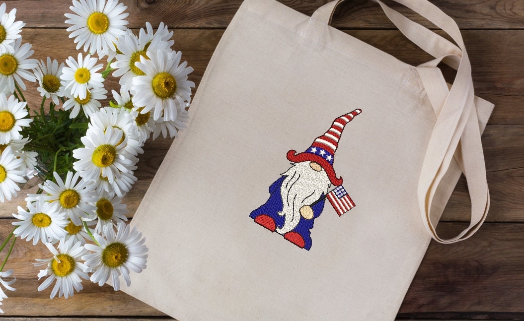 Amercian gnome jessecmault designs 4th of july gnomes  etsy