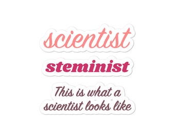 Scientist Bundle 1 Bubble-free stickers