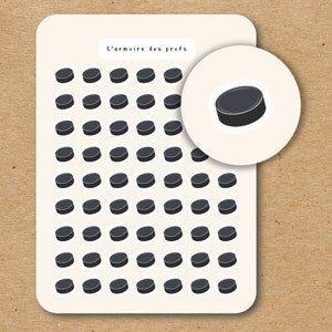 HOCKEY Sport Stickers / Hockey Sticker Sheet / Sport Planner Stickers