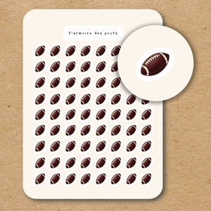 FOOTBALL Icon Stickers / Sport Planner Stickers / Hobbies Planner Stickers