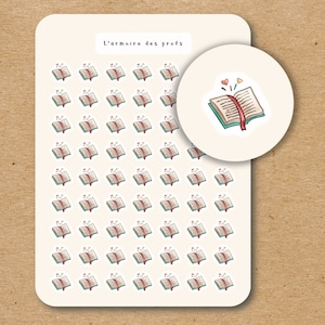 Adesivi per pianificatore di libri, adesivi per la lettura corrente, decorazioni per diari di libri, accessori per la lettura, regalo libresco