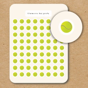 TENNIS Icon Stickers / Sport Planner Stickers / Hobbies Stickers
