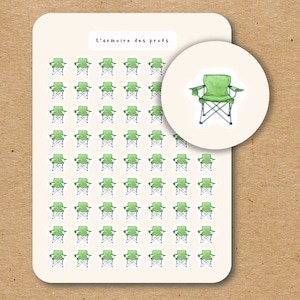 CAMPING Icons for Planner, Adventure Travel Outdoor Vacation Stickers, Summer Camper Stickers
