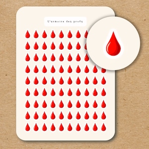 DONATE BLOOD Planner Stickers, Medical Stickers, Doctor Hospital Stickers, Healthcare Stickers, Health Organizer, Appointment Reminder