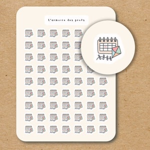 PLAYDATE Planner Stickers, Herinneringsstickers, Kalenderstickers, Planner Accessoires, Organisatiestickers