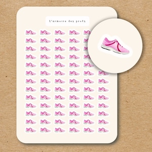 RUNNING SHOES Icon Stickers /  Sport Planner Stickers