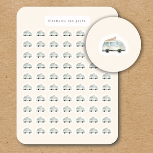 RV Icon for Planner Stickers / Camper Planner Stickers / Camping Stickers