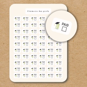 TUITION Budget Planner Stickers, Minimalist Planner, Expense Finance Tracker Stickers, Financial Journal, Bill Due Stickers
