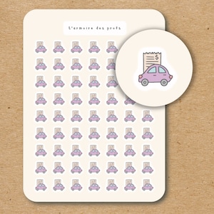 AUTOZAHLUNG Planer Sticker / Rechnungen Erinnerung Sticker / Budget Planer Sticker