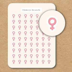 MENSTRUAL Planner Stickers, Periode Tracker, Menstruele Planner Stickers, Maandelijkse cyclus voor dames, Eierstokherinnering