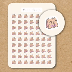 MOM'S HOUSE Planner Stickers, Dad's House Stickers, Calendar Stickers, Shared Custody Organizer