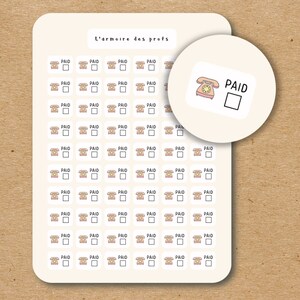 TELÉFONO Pegatinas del planificador de presupuesto, Planificador minimalista, Pegatinas de seguimiento de finanzas de gastos, Diario financiero, Pegatinas de facturas vencidas