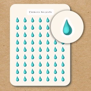 WATER BILL Budget Planner Stickers, Minimalist Planner, Expense Finance Tracker Stickers, Financial Journal, Bill Due Stickers