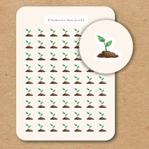 GARDEN Icon Stickers for Planner, Plant Lover Stickers, Yard Care Household Planner Stickers