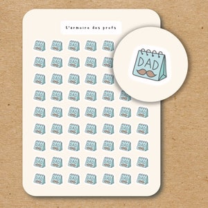 DAD'S HOUSE Planner Stickers, Mom's House Stickers, Calendar Stickers, Shared Custody Organizer