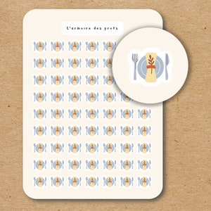Essensplaner Sticker, Restaurant Essen Abendessen Aufkleber, Familienessen Datum Aufkleber, Essensvorbereitung Planer Sticker