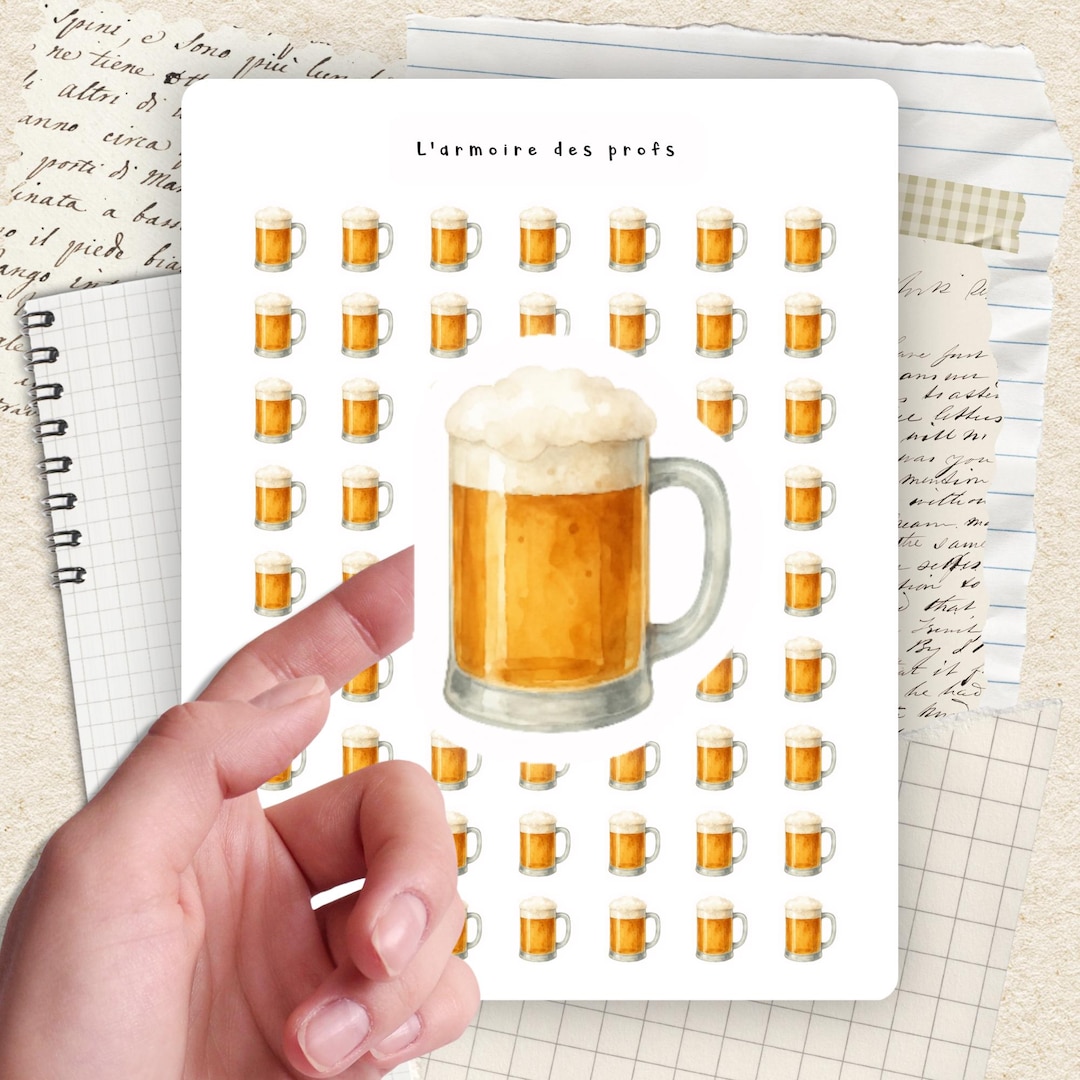 Beer Planner Stickers, Drinking Stickers, Party Stickers, Bar Stickers ...