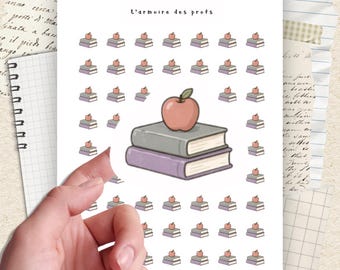 Reading Planner Stickers, Book Lover Stickers, Reading Journal Icons, Cozy Book Stickers, Book Tracker Planner Stickers