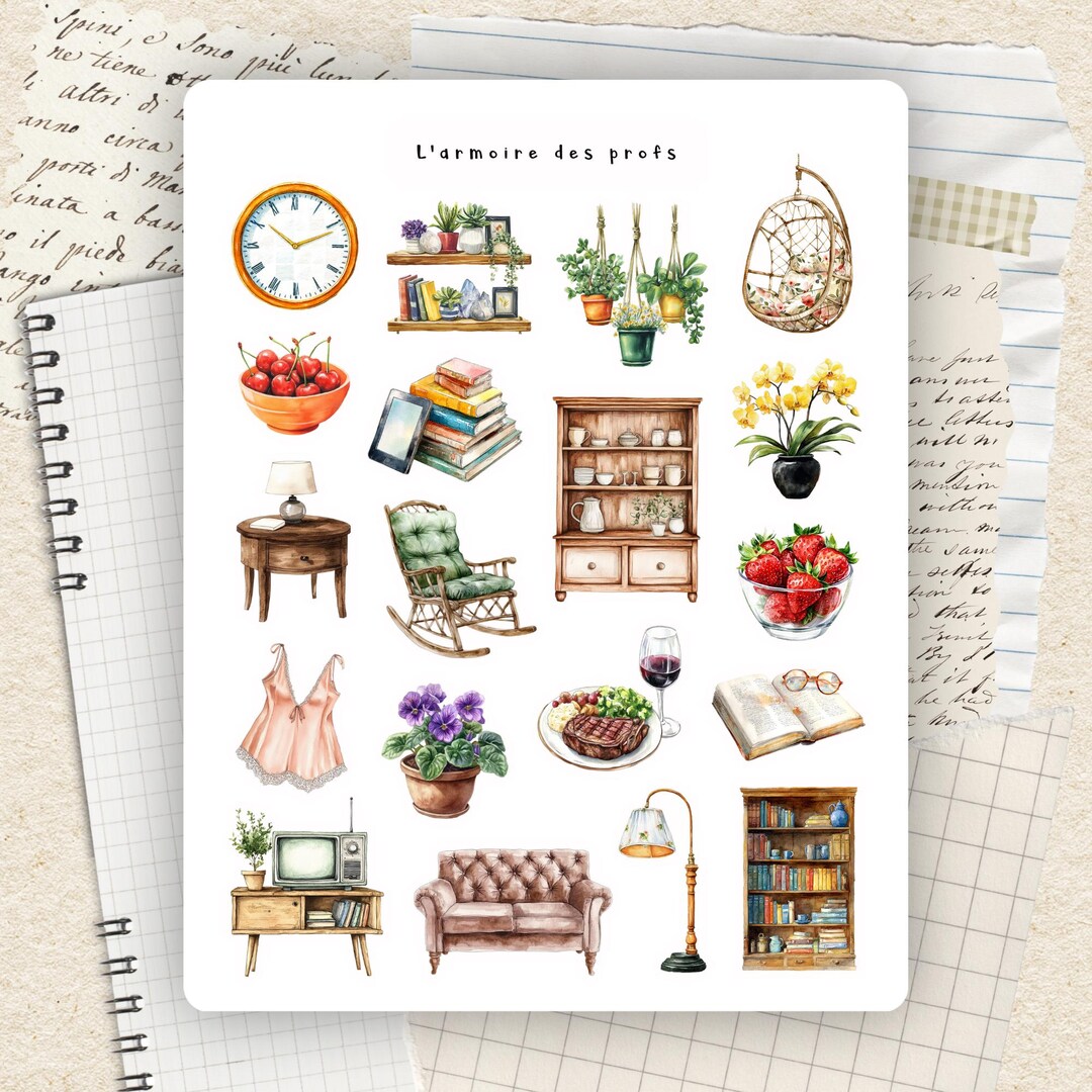 Cozy Home Planner Stickers, Hygge Self Care Routine, Slow Living ...