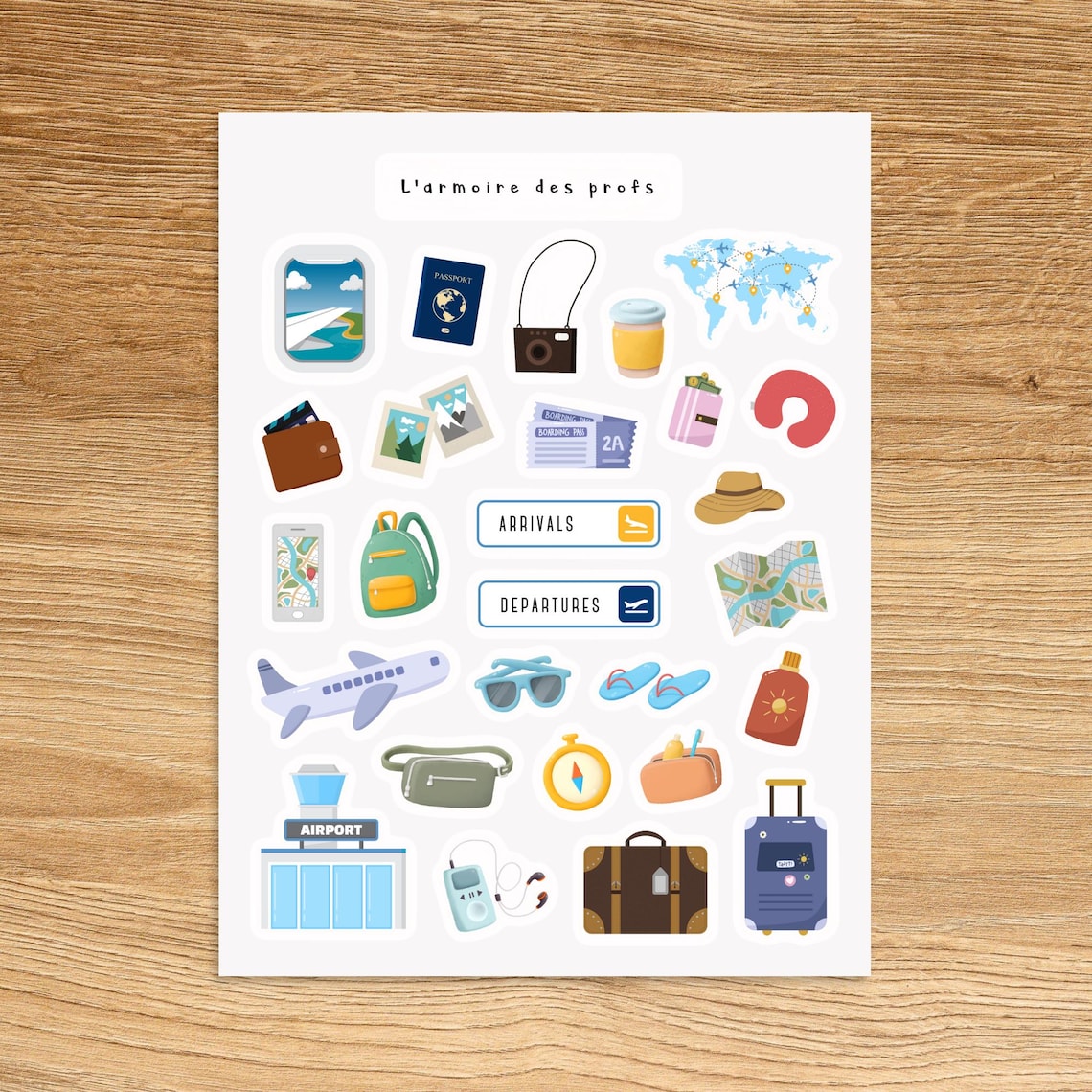 etsy travel stickers