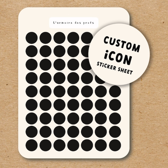 Kiss Cut Custom Sticker Sheets