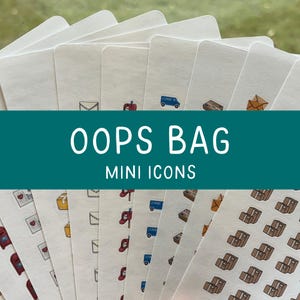 Grab Bag / Mystery Bag Stickers / B-Grade Stickers / Oops Bag Sticker Pack