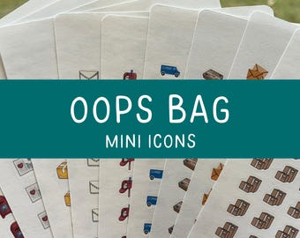 Grab Bag / Mystery Bag Stickers / B-Grade Stickers / Oops Bag Sticker Pack