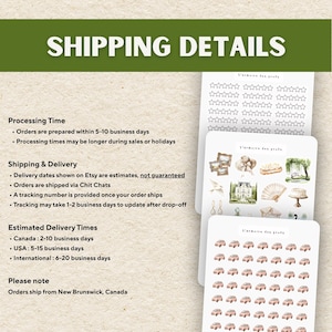 May include: A collection of decorative stickers with diverse designs, such as stars, miniature illustrations of buildings, and cars. The stickers are displayed on a light surface, with the text "SHIPPING DETAILS" at the top.