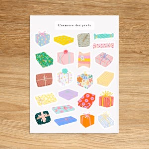 BIRTHDAY Theme Stickers for Planner / Birthday Planner Stickers / Celebration Stickers