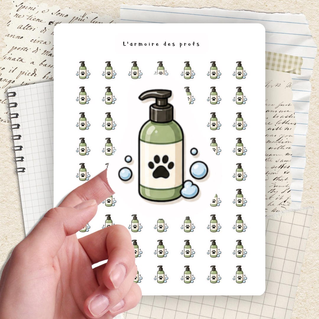 Pet Grooming Stickers, Dog Care Icons, Grooming Appointment, Pet Care ...