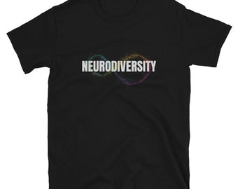 Neurodiversity Shirt - Rainbow Infinity - ADHD Autism Shirt - Different Not Less Shirt - Autism Acceptance Shirt - Celebrate Neurodiversity
