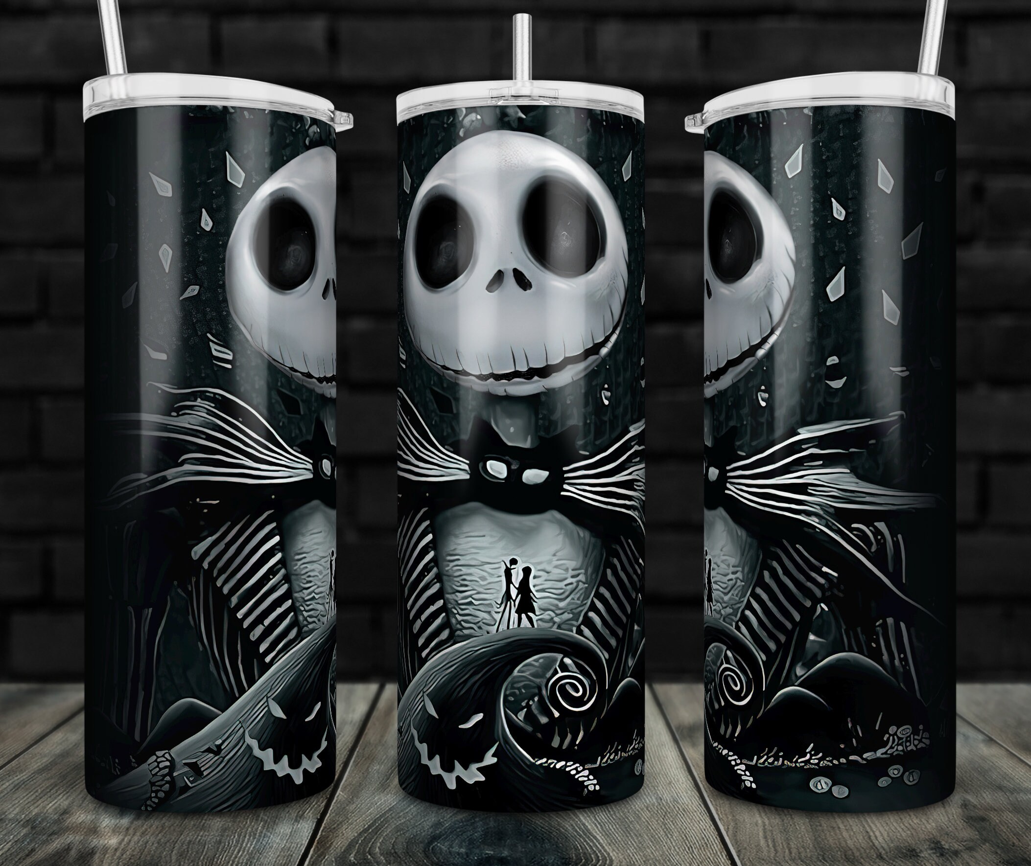 Jack 20oz Skinny Tumbler Design - Sublimation Designs PNG File Digita…