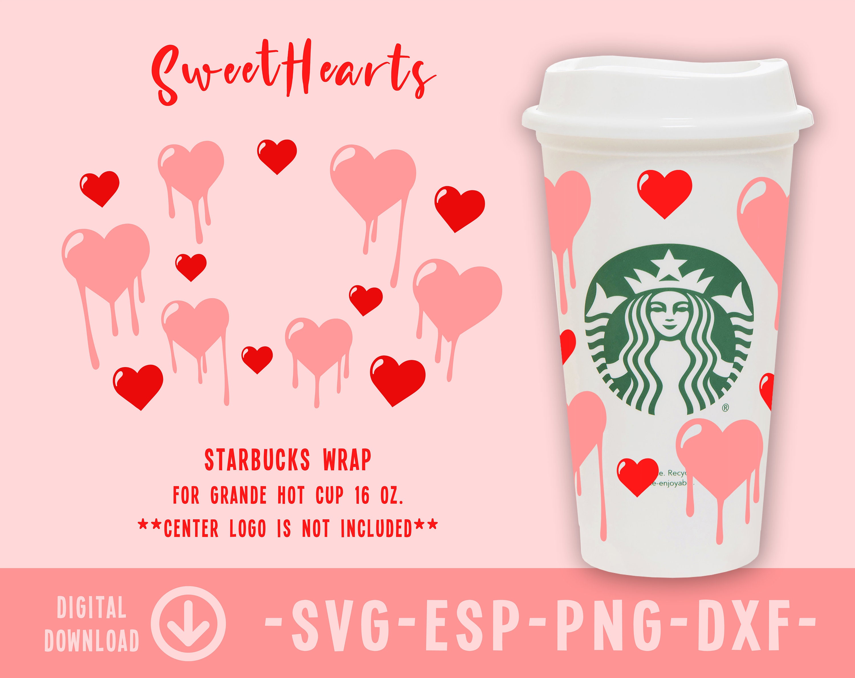 Bride cup PNG Bride svg Digital download SVG file for Cricut Heart Ring Starbucks SVG full wrap for Starbucks Grande hot cup 16oz