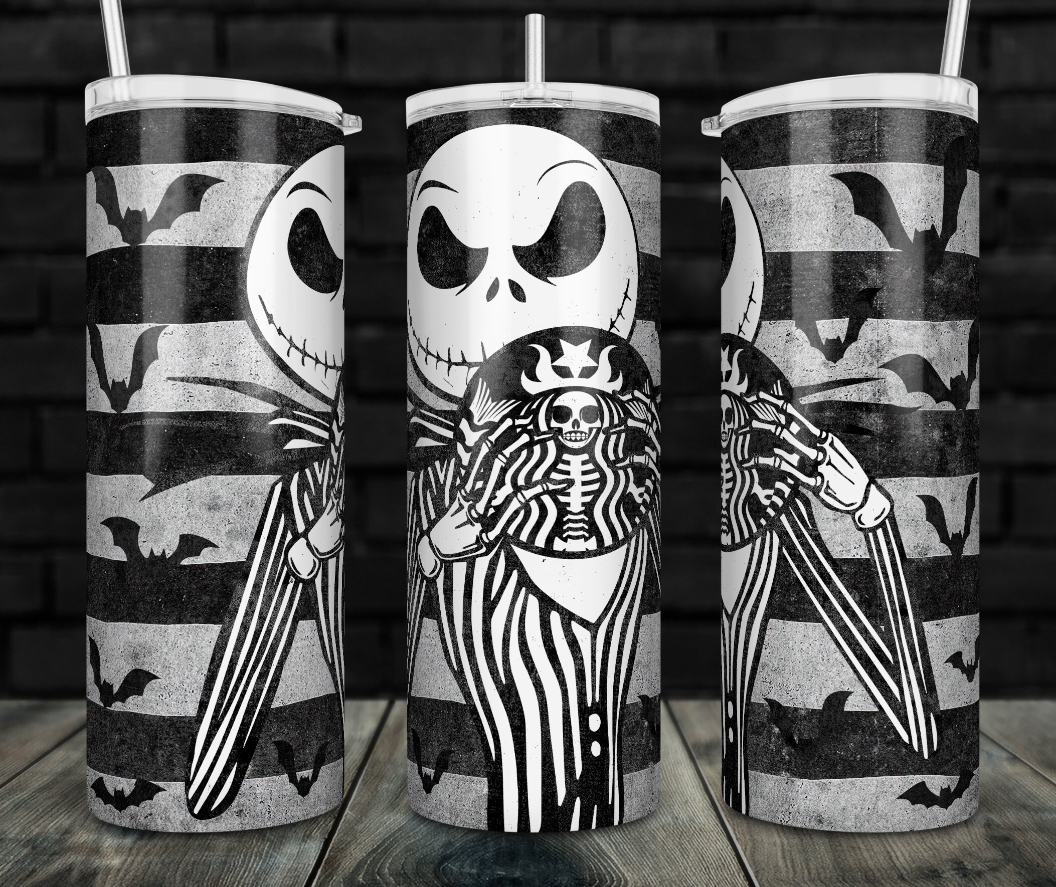 Jack Coffee 20oz Skinny Tumbler Design - Sublimation Designs PNG File…