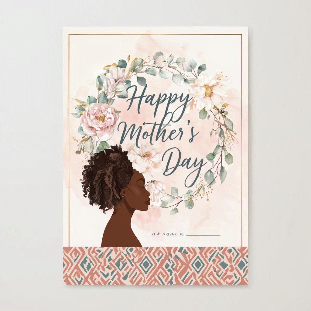 African American Mother’s Day Card - Etsy