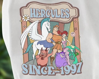 Vintage Hercules Digital File | Hercules And Meg Instant Download | Hercules Hades | Pain And Panic | Magic Kingdom Shirt | Y2K Style