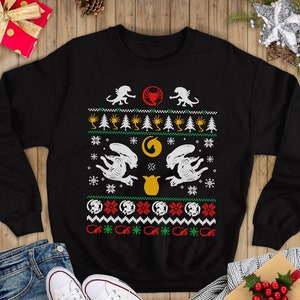 Alien xmas jumper 2025