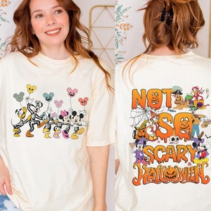 Mickey&#39;s Not So Scary Halloween Party 2025 Shirt, Mickey and Minnie Halloween Family Shirt, Disneyland Halloween Shirt, Spooky Season